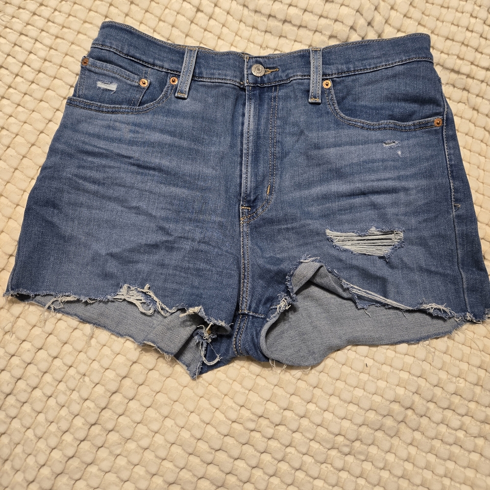 Levi's Classic Blue Jean Shorts